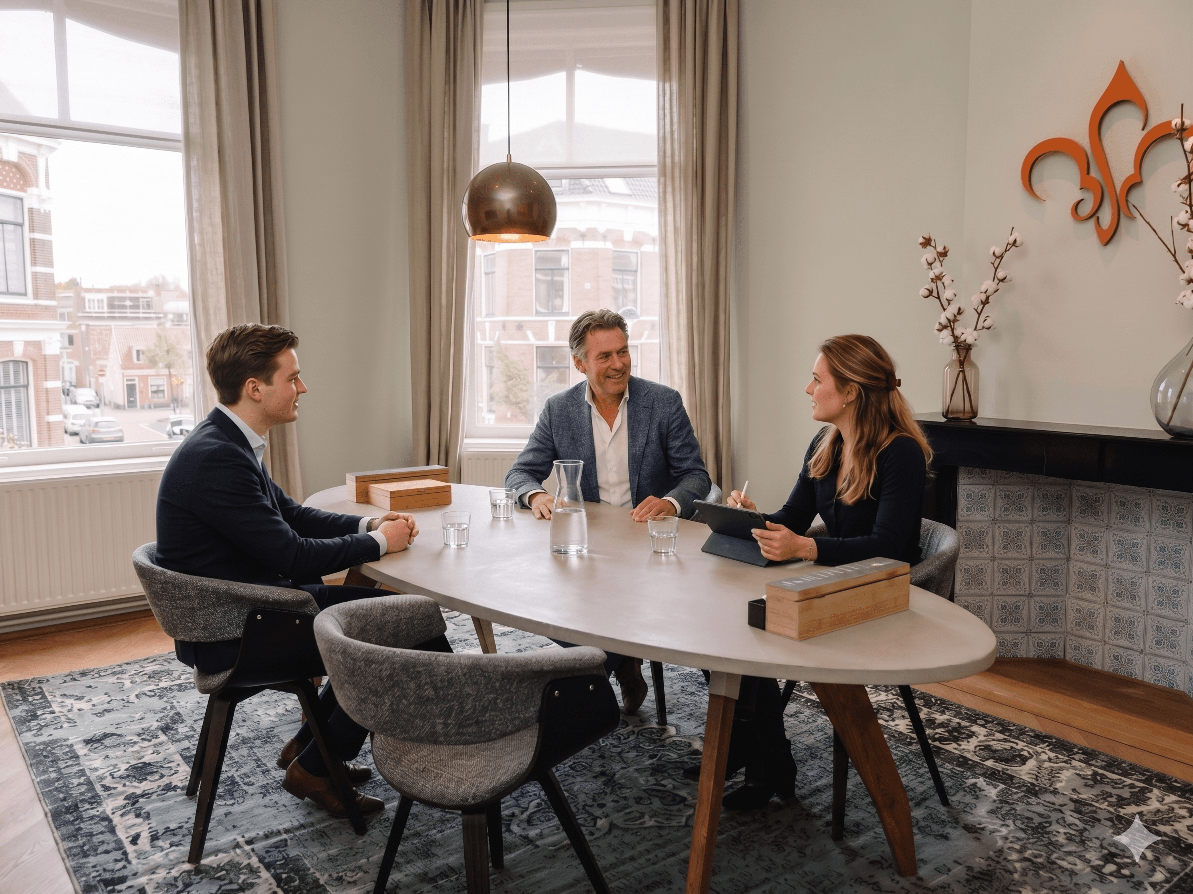 Gesprek met investeerders
